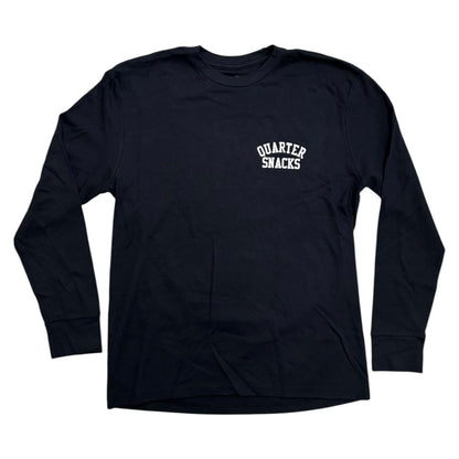 Quartersnacks Printed L/S Thermal- Black