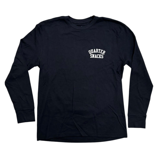 Quartersnacks Printed L/S Thermal- Black