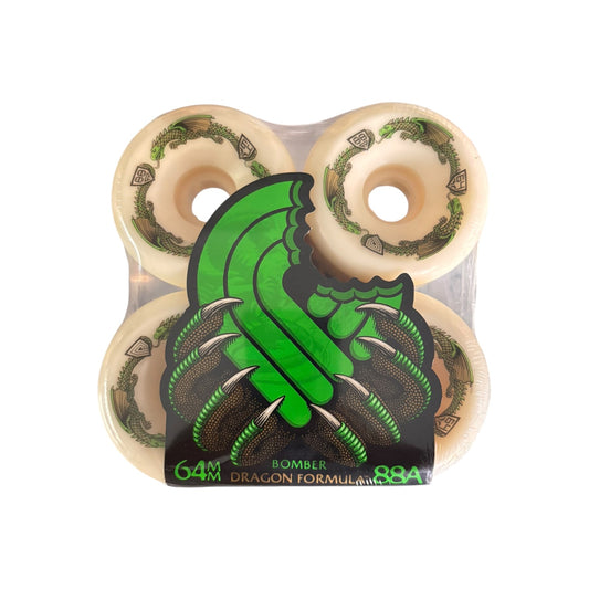 Powell Dragon Formula Green Bomber- 64mm x 40mm