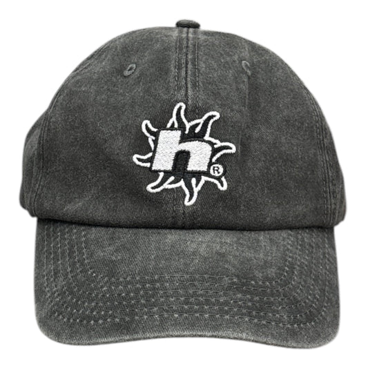 HUF Sol Denim 6 Panel Hat- Washed Black