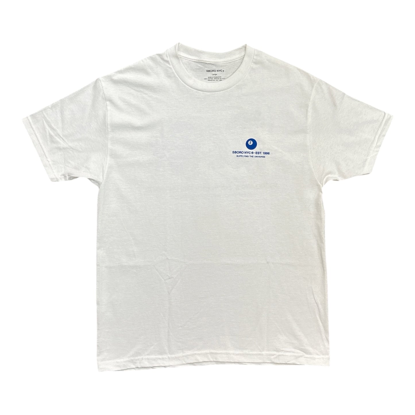 5Boro Dragon Tee- White