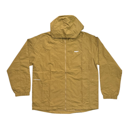 HUF All Caps Shell Jacket- Rich Brown