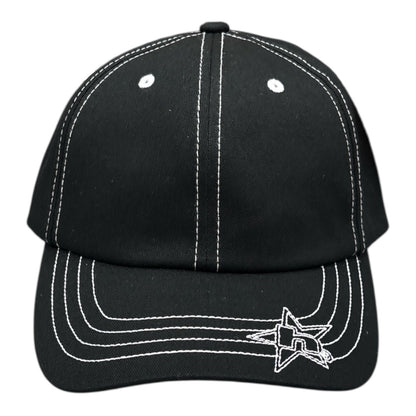 HUF Contrast H Star Snapback- Black