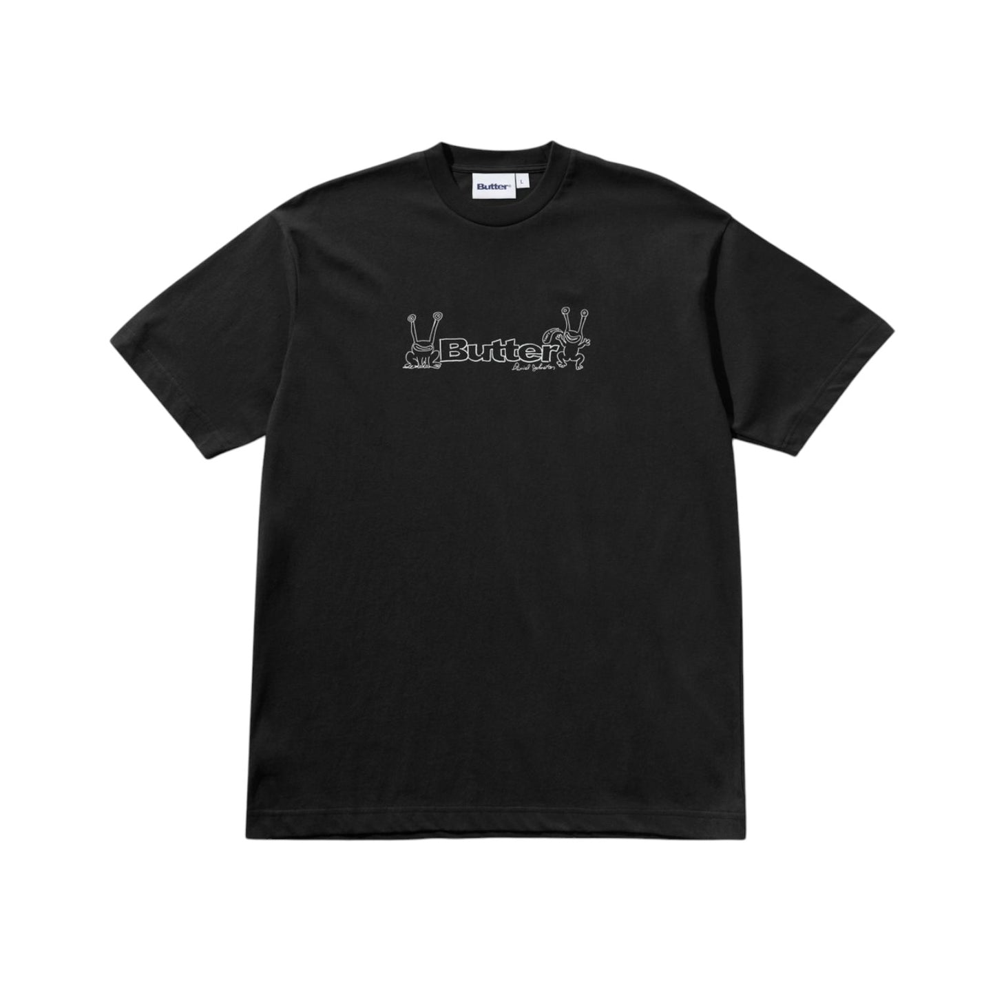 Butter Frog Logo Tee- Black