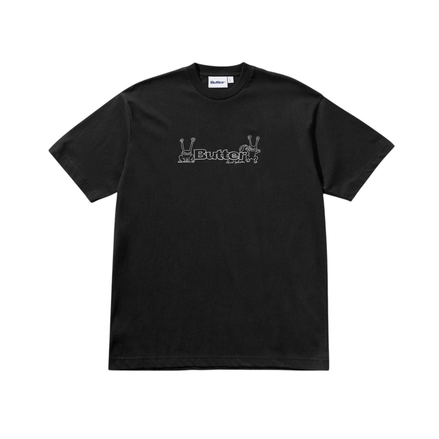 Butter Frog Logo Tee- Black