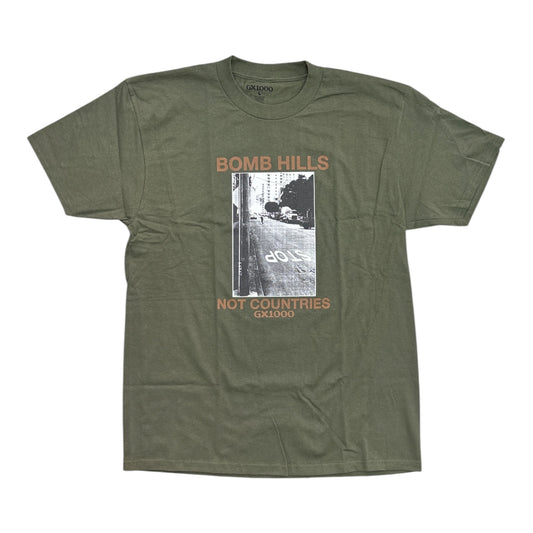GX1000 Bomb Hills Tee- Desert Green/Brown
