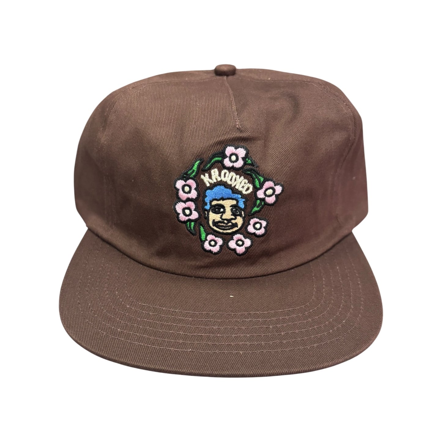 Krooked Sweatpants Redux Hat- Brown