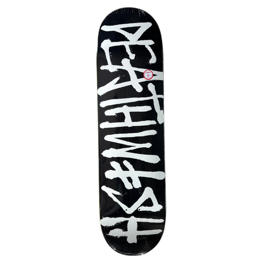 Deathwish Deathspray Deck-Black/White- 8.38