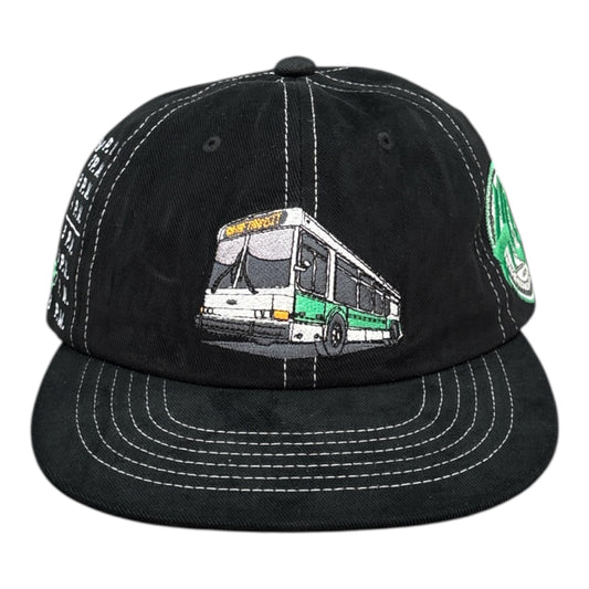 HUF Transport Connection Snapback Hat- Black