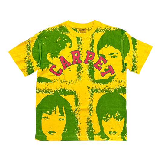 Carpet Ladies Tee- Yellow