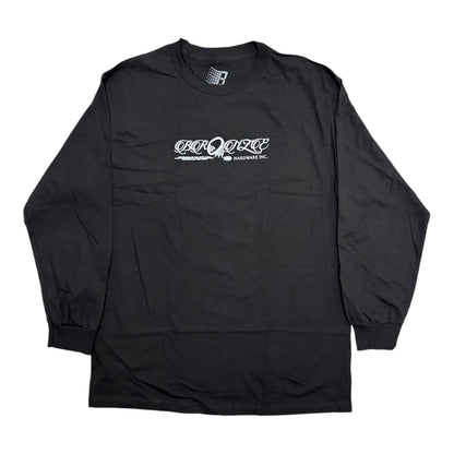 Bronze RCA Cords Long Sleeve Tee- Black FRONT