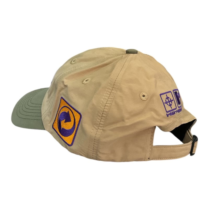 Butter Corrosive 6 Panel Hat Khaki/Army BACK