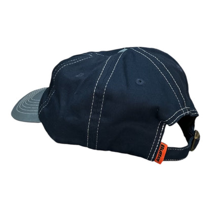 Butter Lock 6 Panel Hat Navy/Ocean BACK