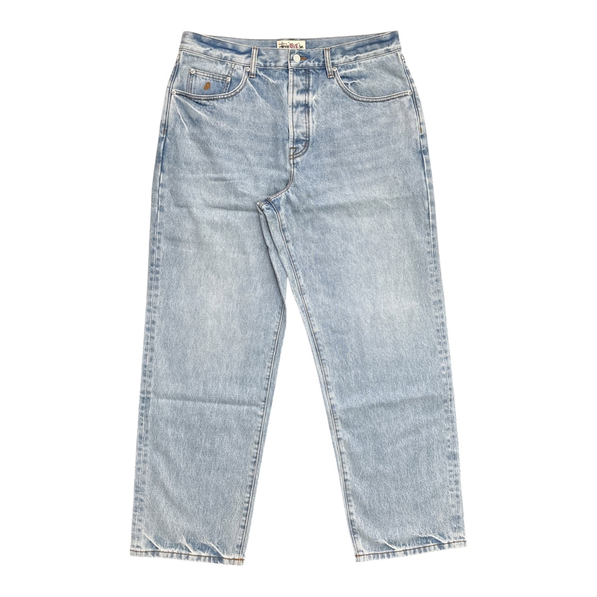 Stussy Big Ol' Jean Denim- Light Wash Indigo