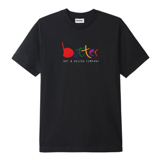 Butter Art Tee- Black