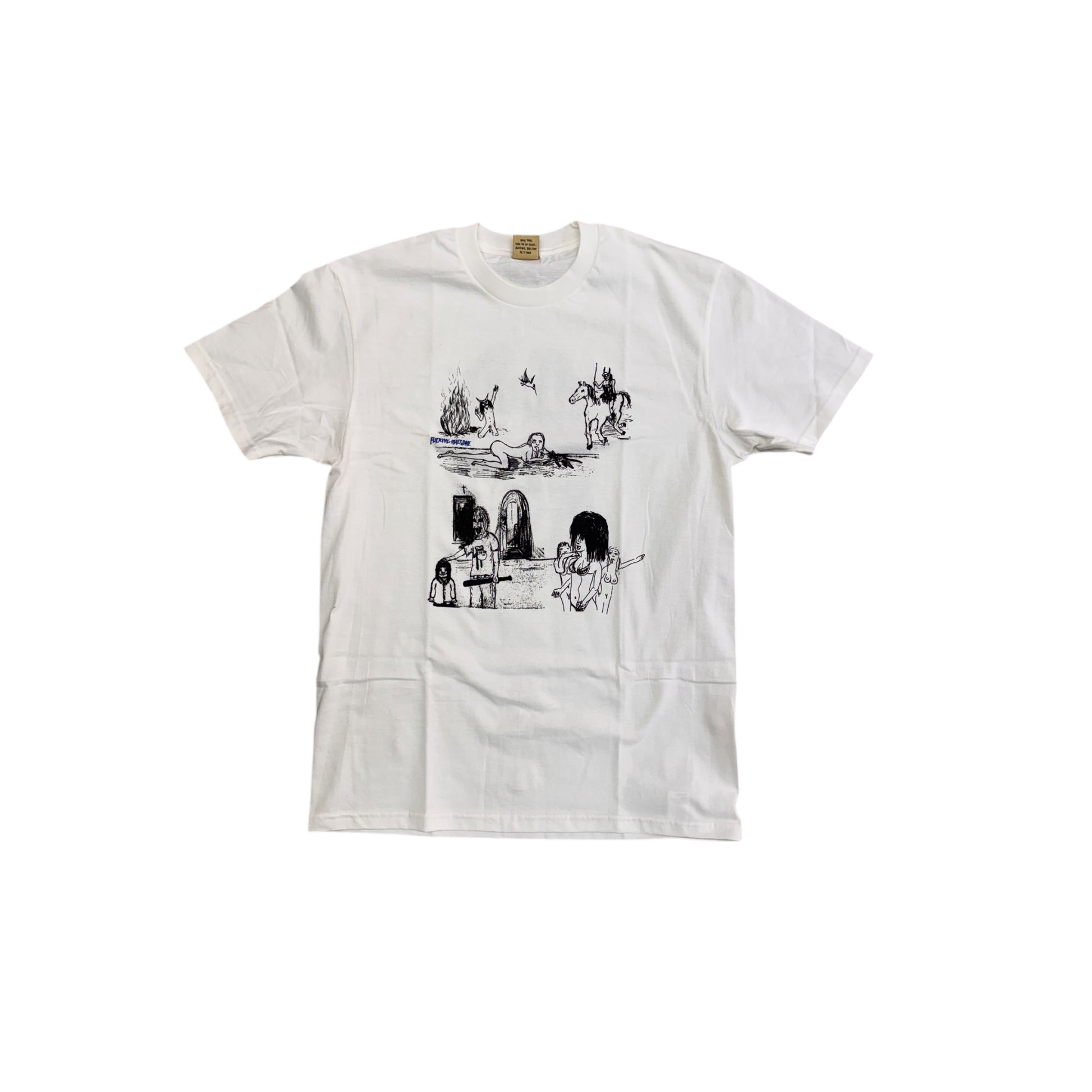 Fucking Awesome Dillustrated Tee- White