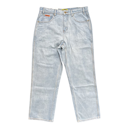 Butter Relaxed Denim Jeans- Light Blue