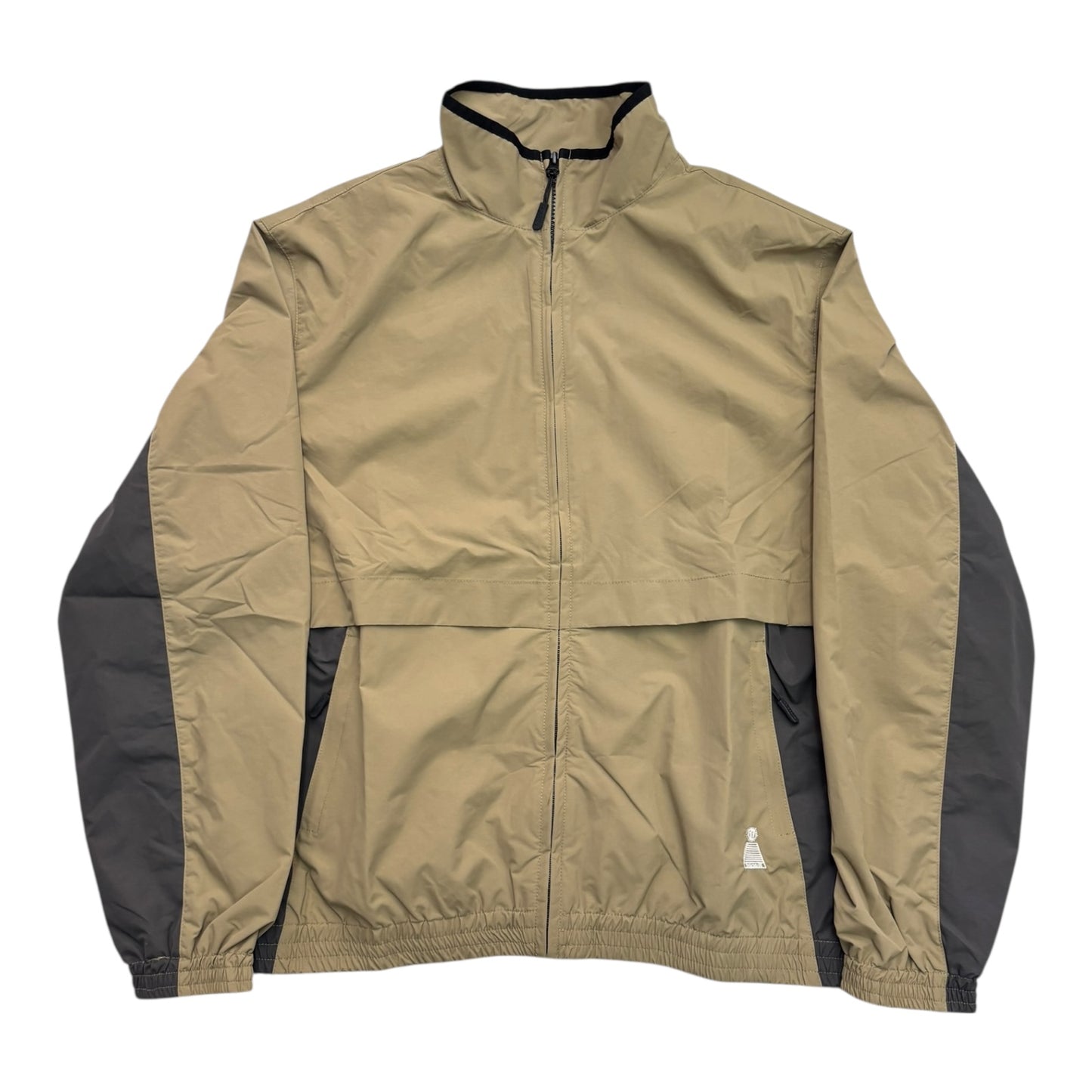 Theories Tailwind Vented Windbreaker- Palm/Black