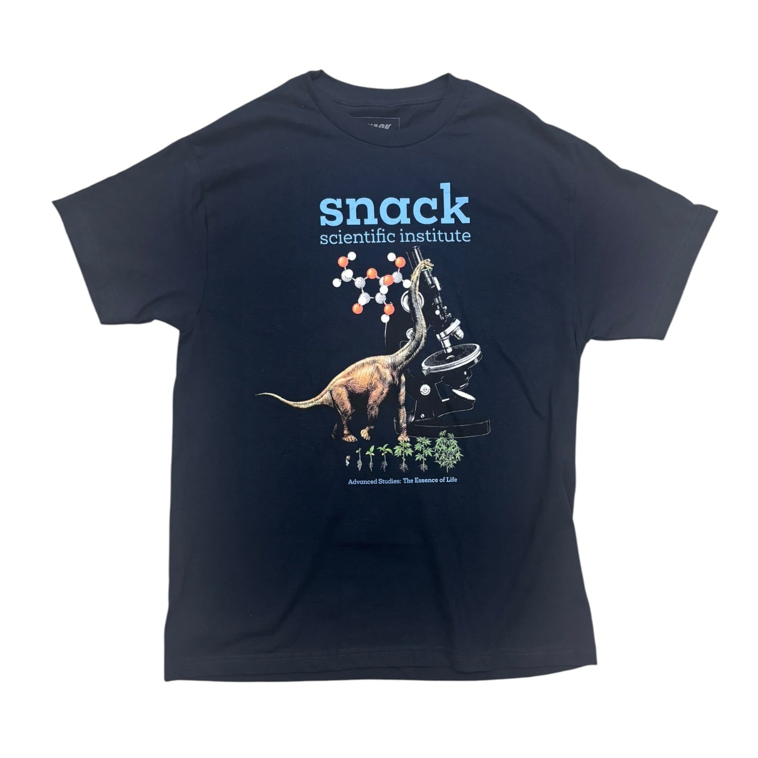 Snack Scientific Institute Tee- Navy