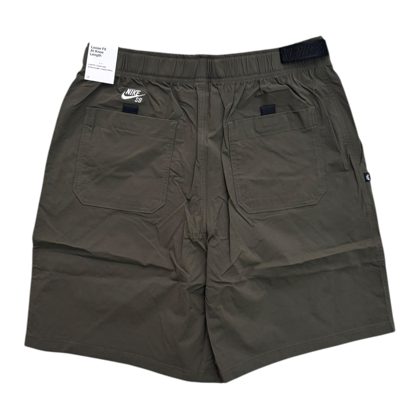 Nike SB Skate Shorts- Cargo Khaki/White
