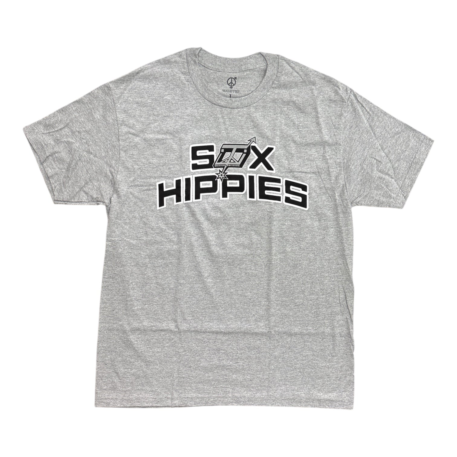 SEXHIPPIES VW Tee- Heather Grey