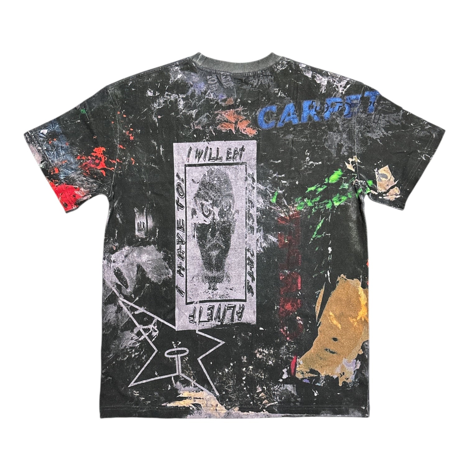 Carpet Rag Tee- Black