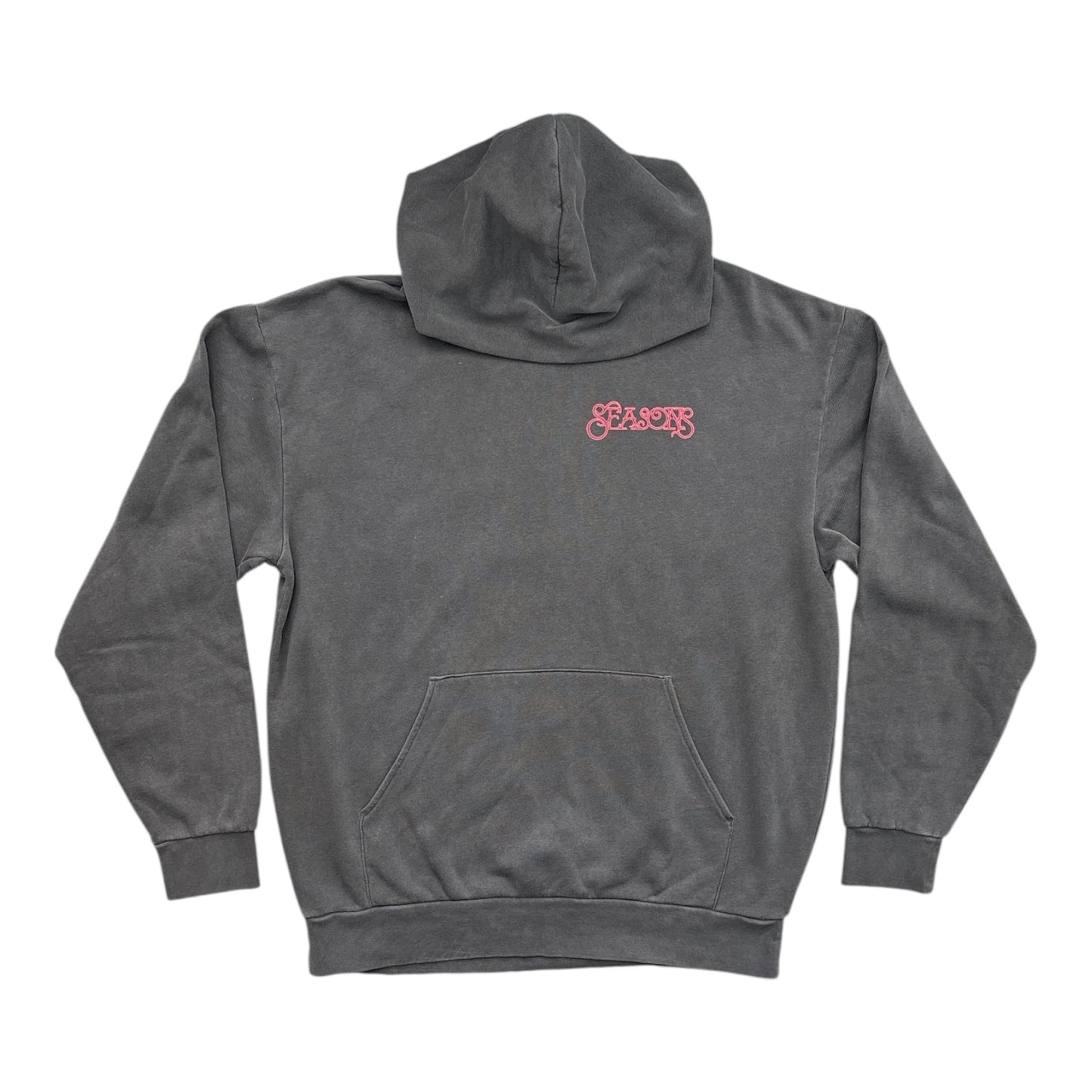 Seasons Se Acabo Hoody- Mineral Wash Black