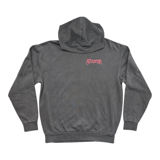 Seasons Se Acabo Hoody- Mineral Wash Black