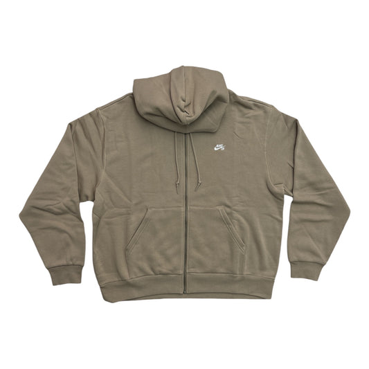 Nike SB Fleece Zip-Up Sweatshirt- Tan