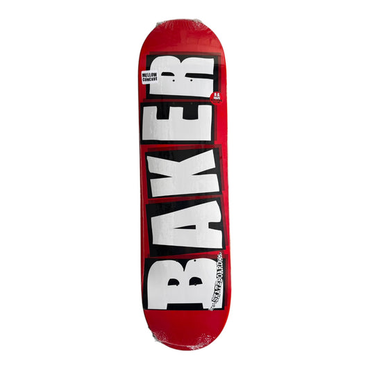 Baker Brand Logo White Deck- 8.25