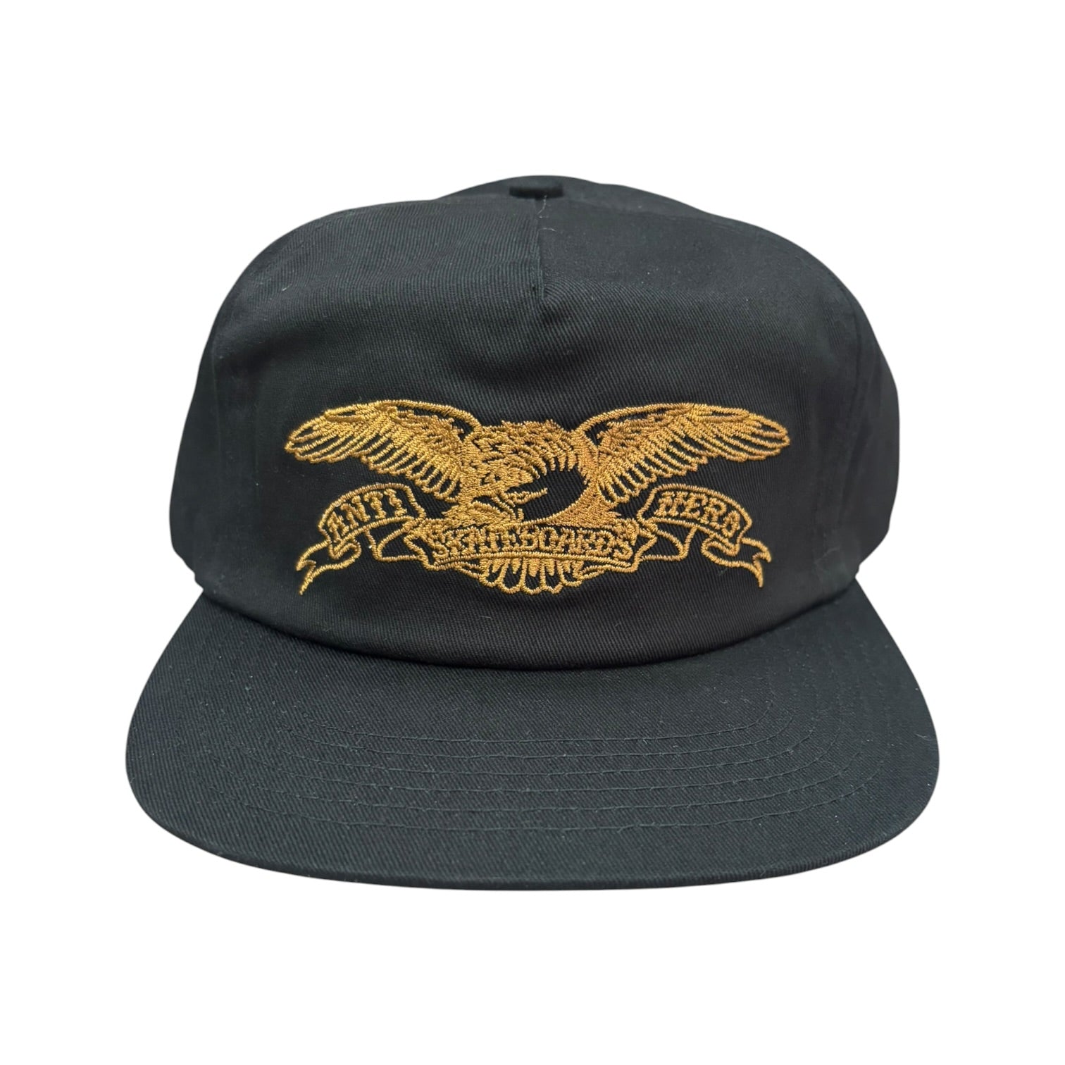 Anti Hero Basic Eagle Hat- Black/Gold