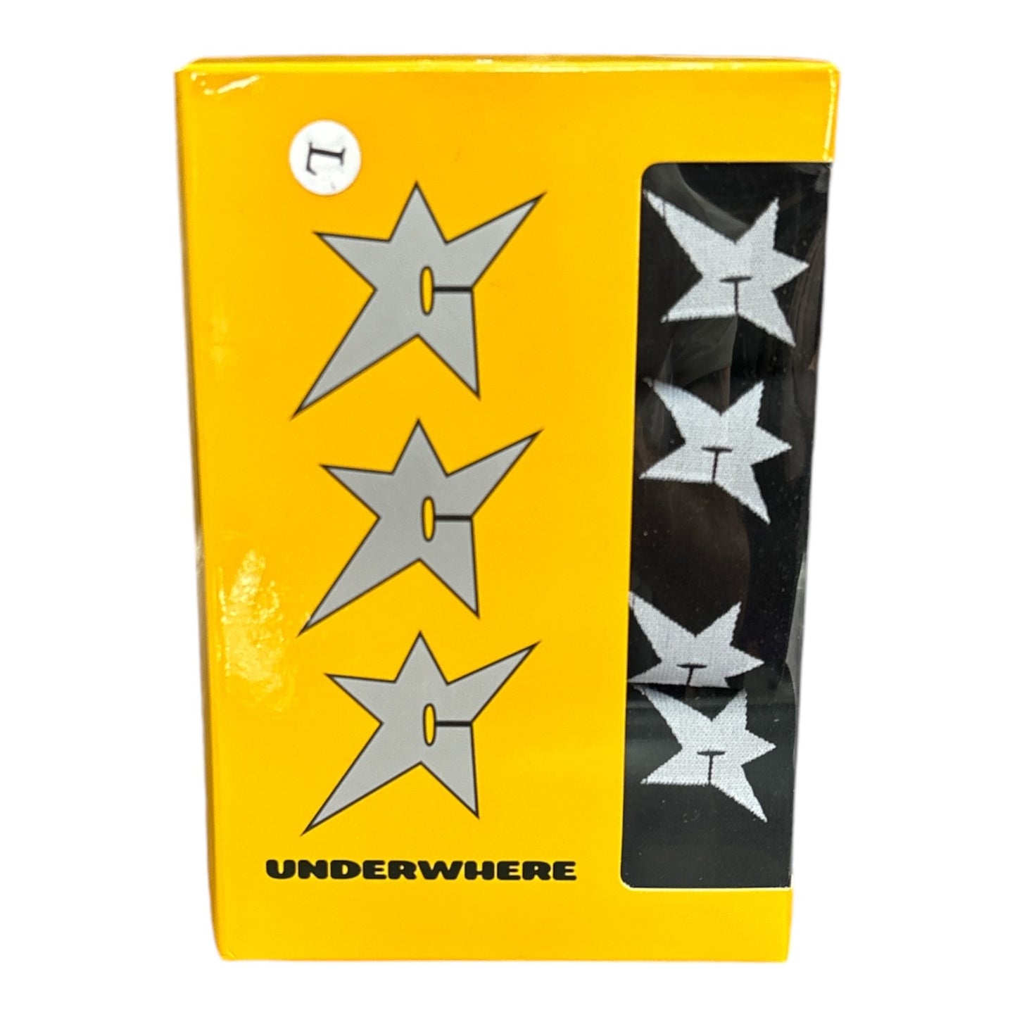 Carpet C Star Boxers 3 Pack- Black Front