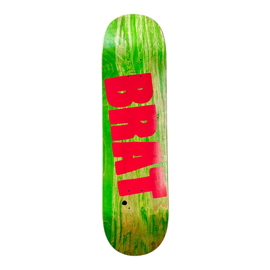 Carpet Co. BRAT Deck Green 8.38 Front