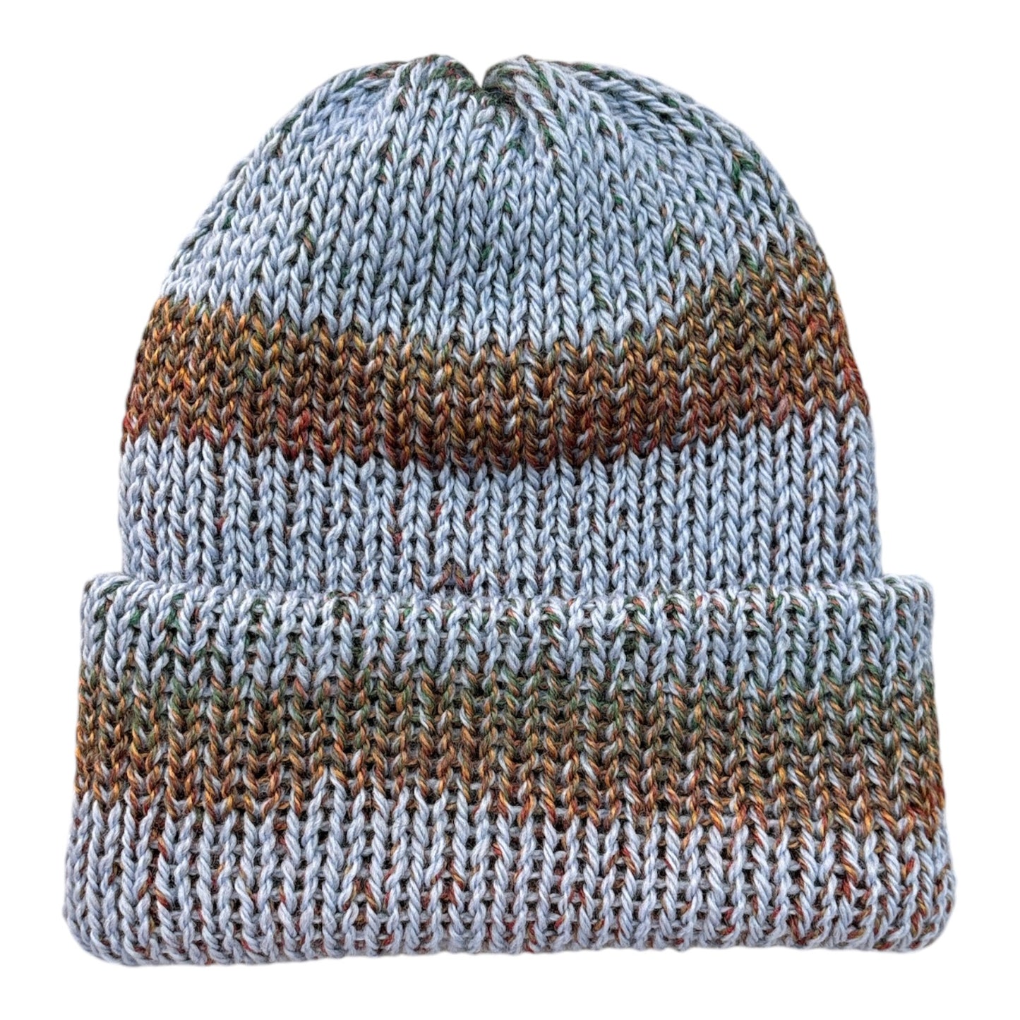 Chimney Short Stack Beanie- Mixtape Multicolor Frost FRONT