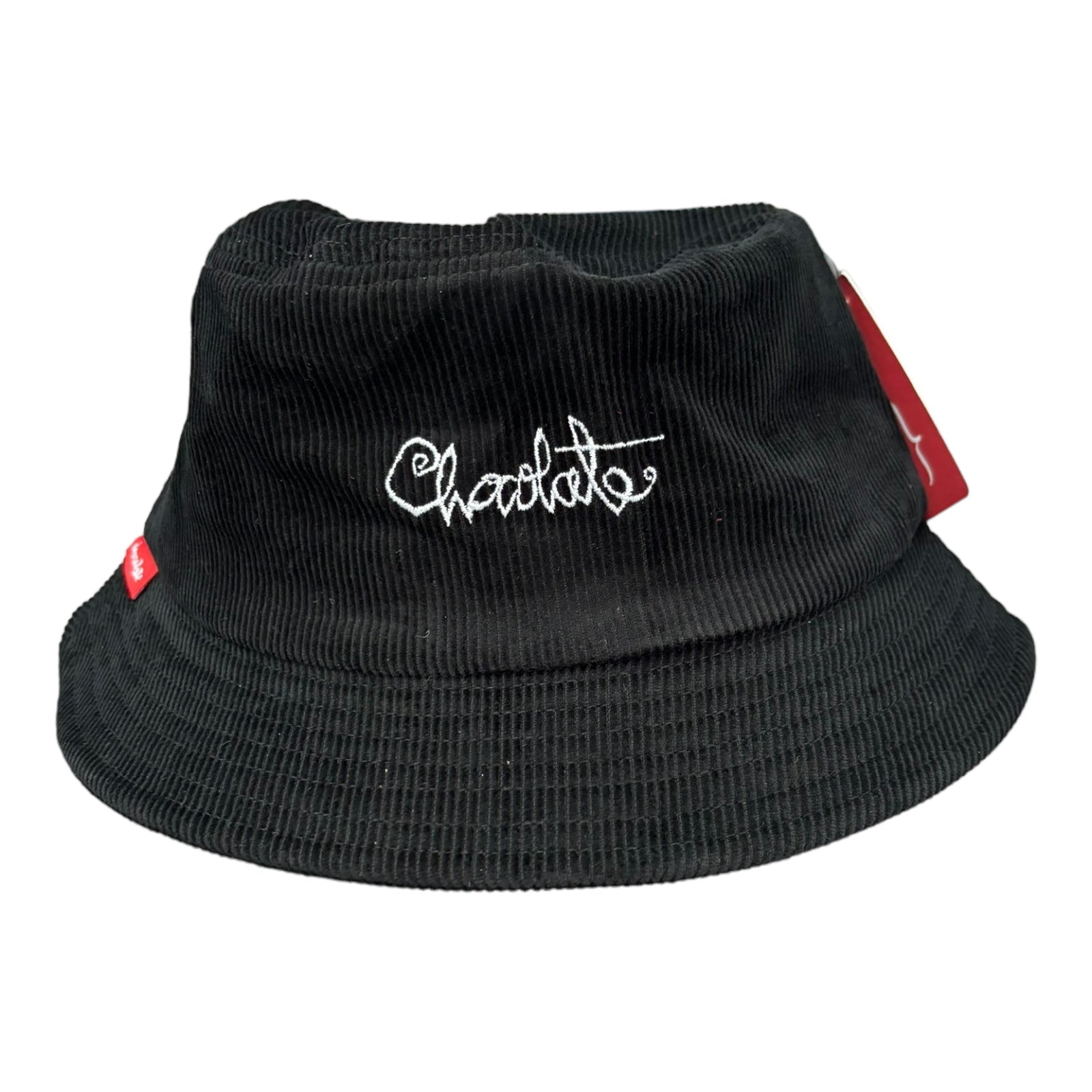 Chocolate '94 Script Cord Bucket Hat Black FRONT