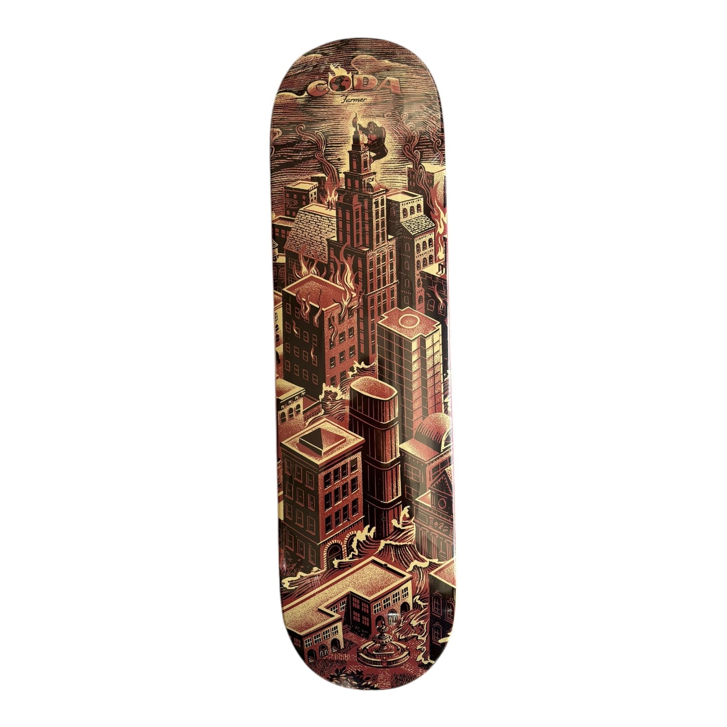 Coda Land Series Farmer Deck 8.25 FRONT