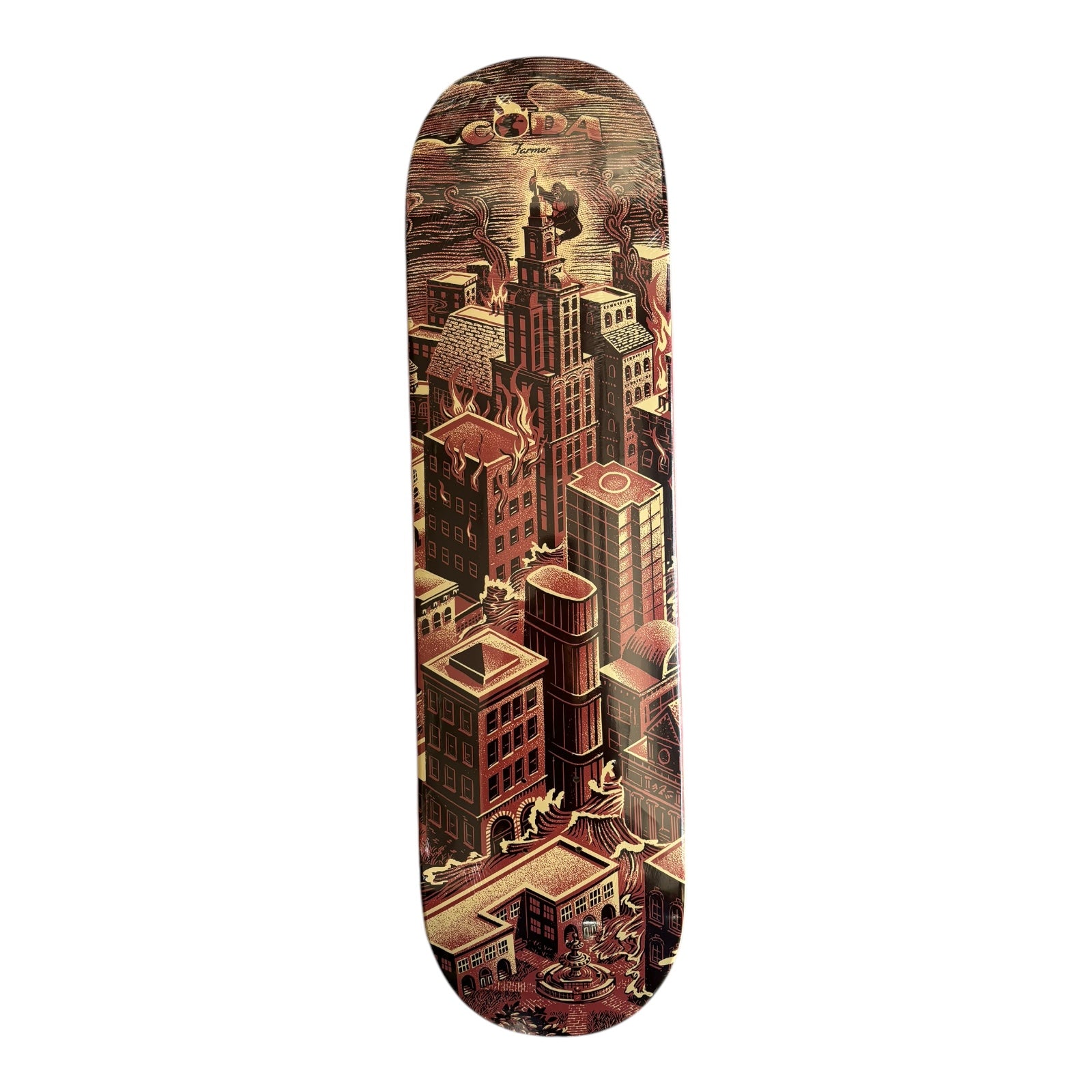 Coda Land Series Farmer Deck 8.25 FRONT