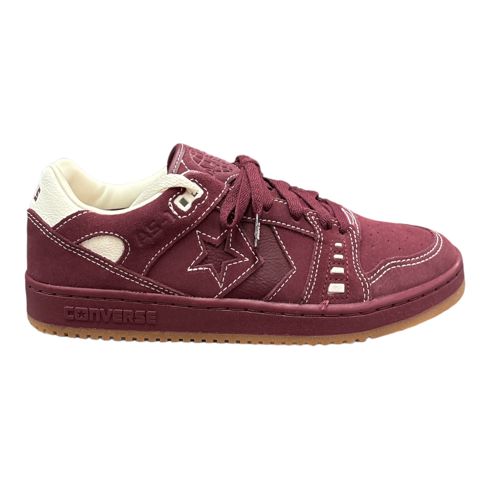 Cons AS 1 Pro Ox Dark Burgundy Egret Gum Seasons Skate Shop