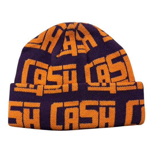 Cash Only Promotional Beanie- Purple