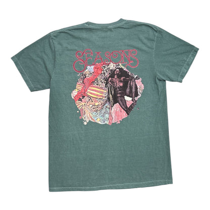 Seasons Se Acabo Tee- Blue Spruce