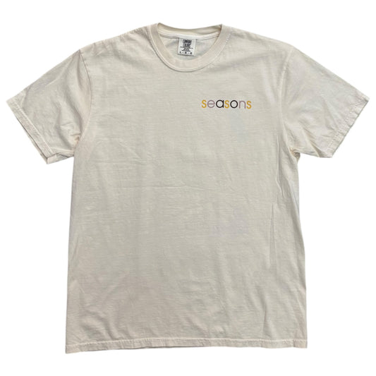 Seasons Sketchy Skyline Tee- Ivory