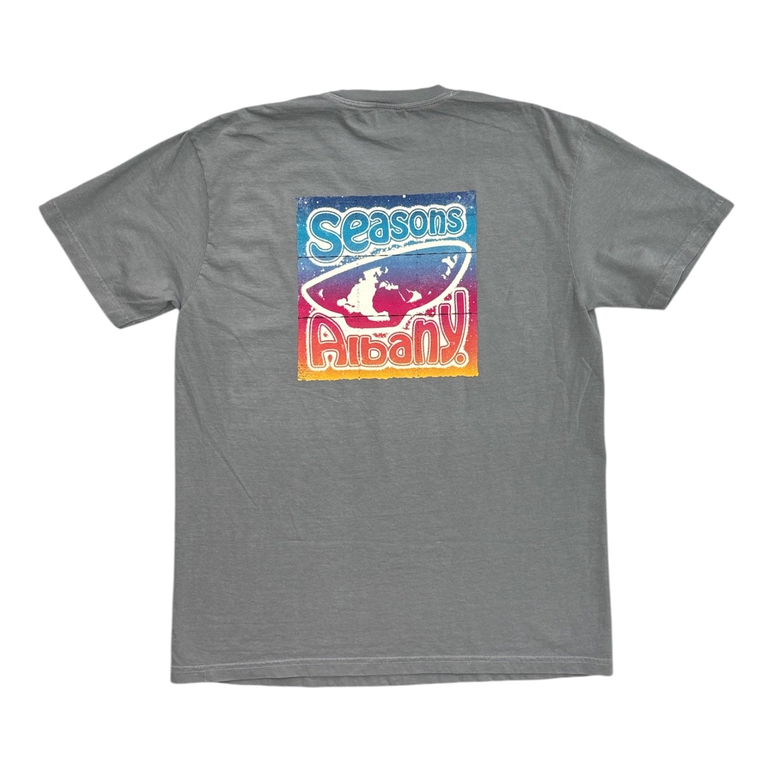 Seasons Tabs Tee- Grey
