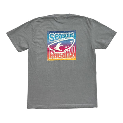 Seasons Tabs Tee- Grey