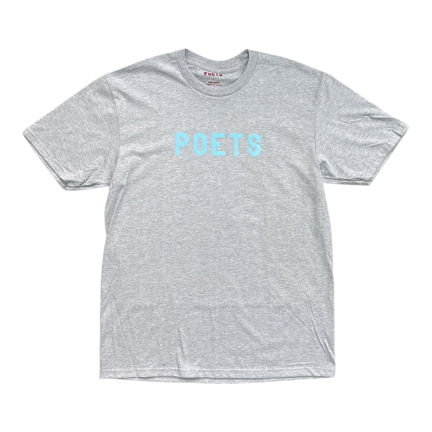 Poets OG Flock Tee- Heather