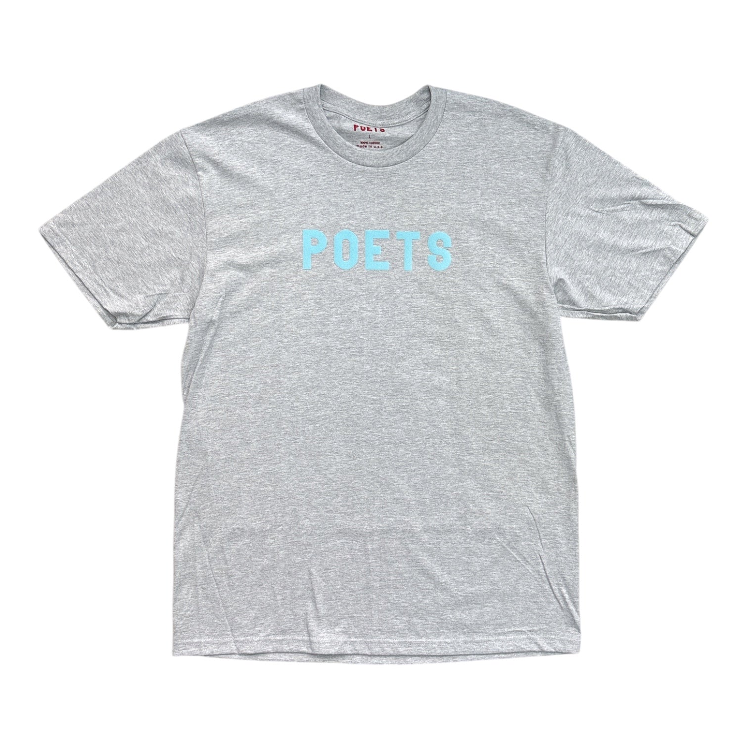 Poets OG Flock Tee- Heather