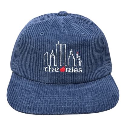 Theories Big Apple Corduroy Hat- Royal Blue