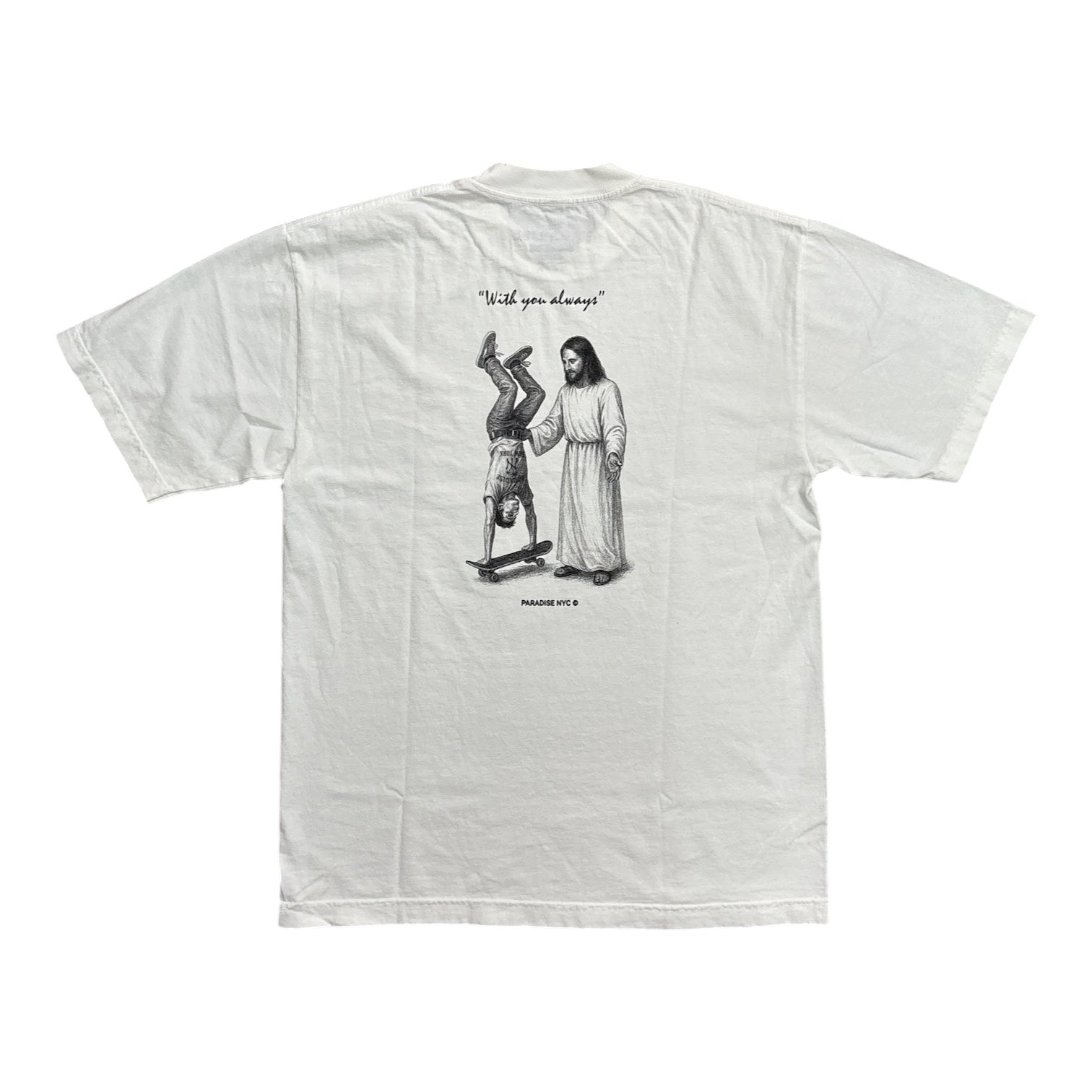 Paradise With You Always Tee- Off White