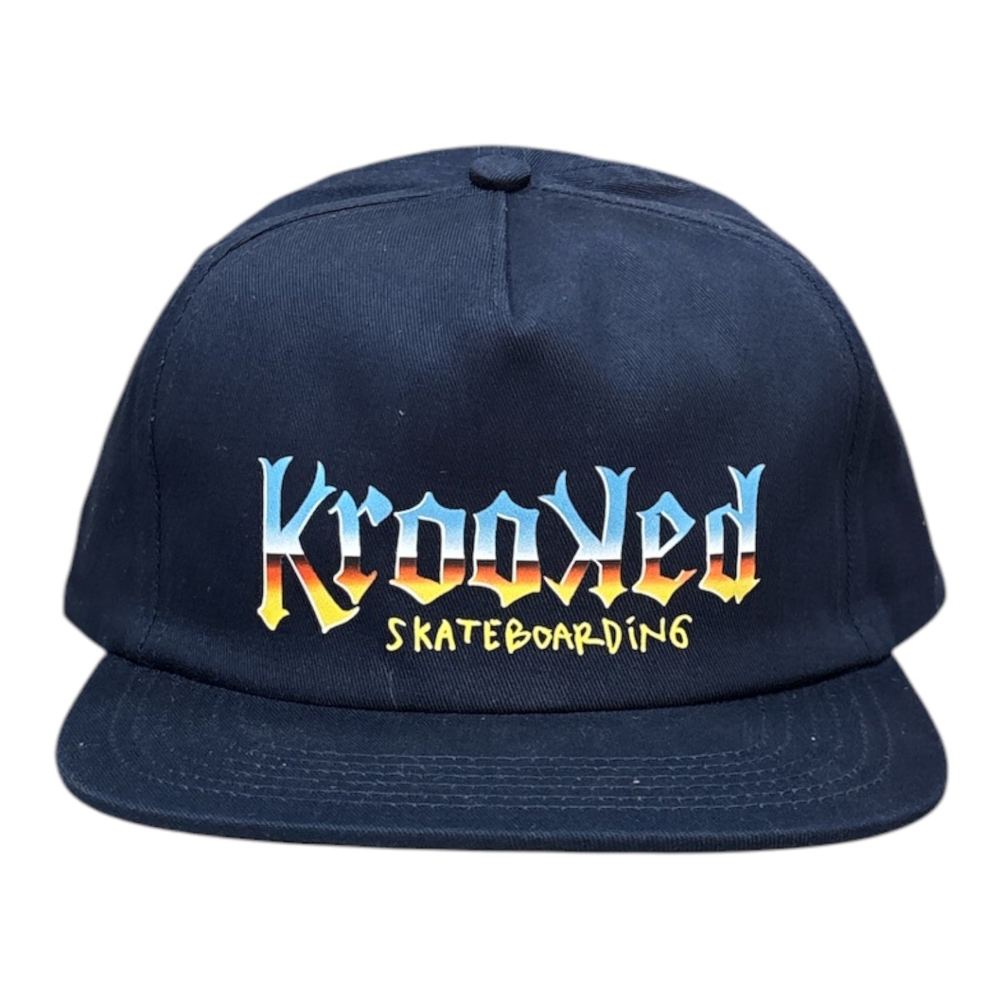 Krooked Chrome Zone Hat- Navy
