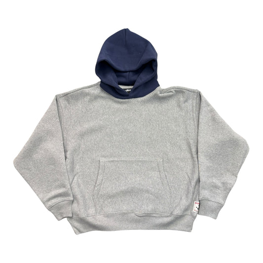 Stussy Two Tone Hoodie- Grey Heather