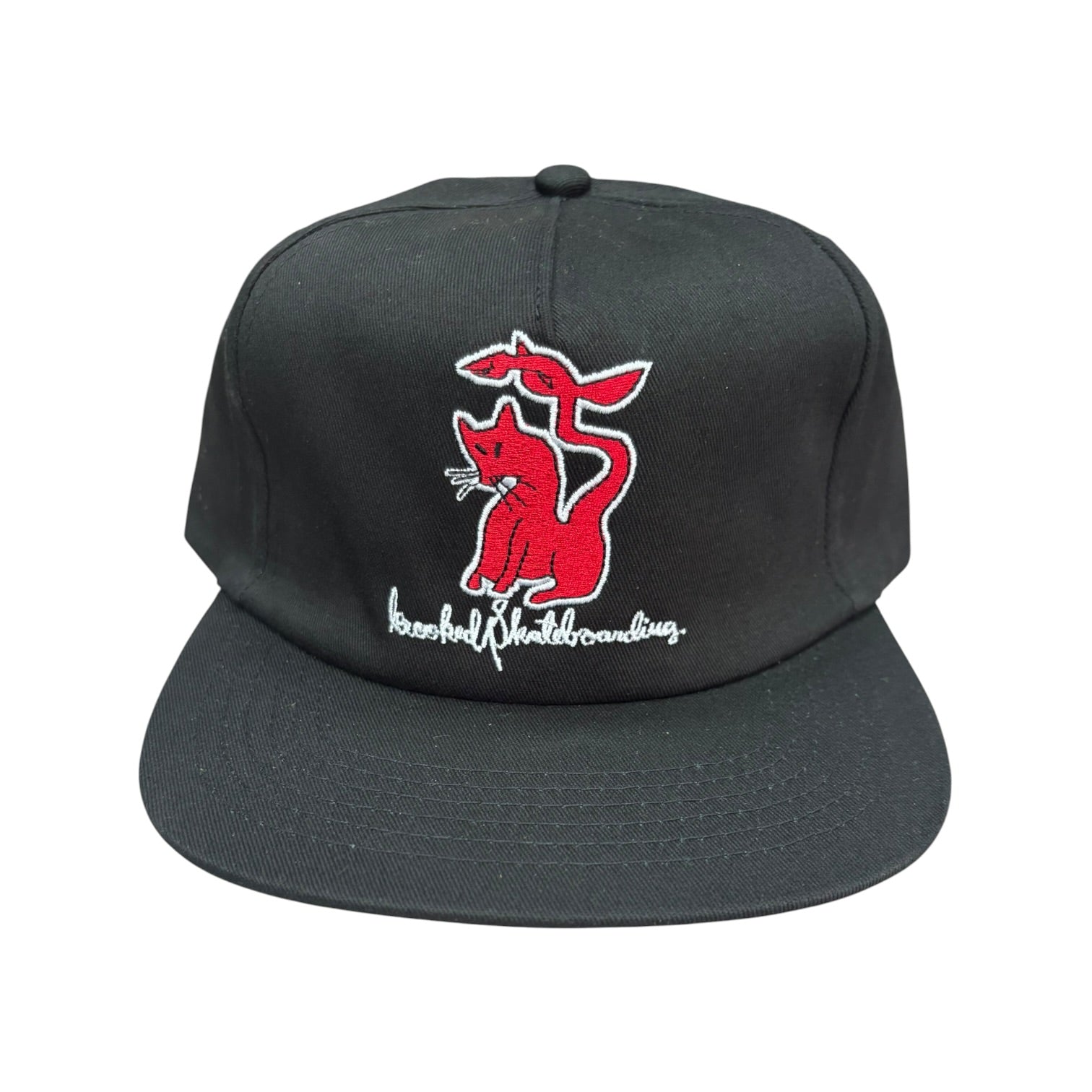 Krooked Cat Serpent Hat- Black